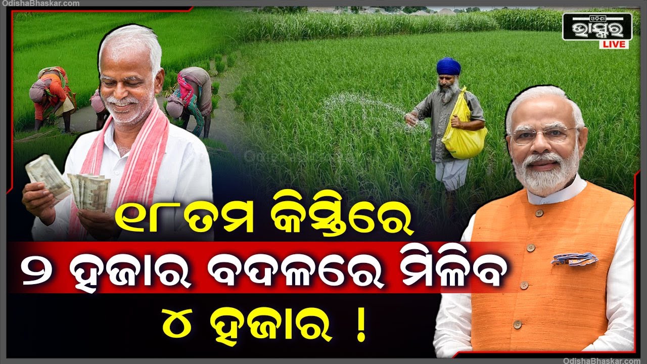 ପିଏମ୍ କିଷାନରେ ମିଳିବ ଅଧିକ ୨ ହଜାର ! ଏହି କୃଷକଙ୍କୁ ୧୮ତମ କିସ୍ତିରେ ମିଳିବ ୪ ହଜାର ଟଙ୍କା !