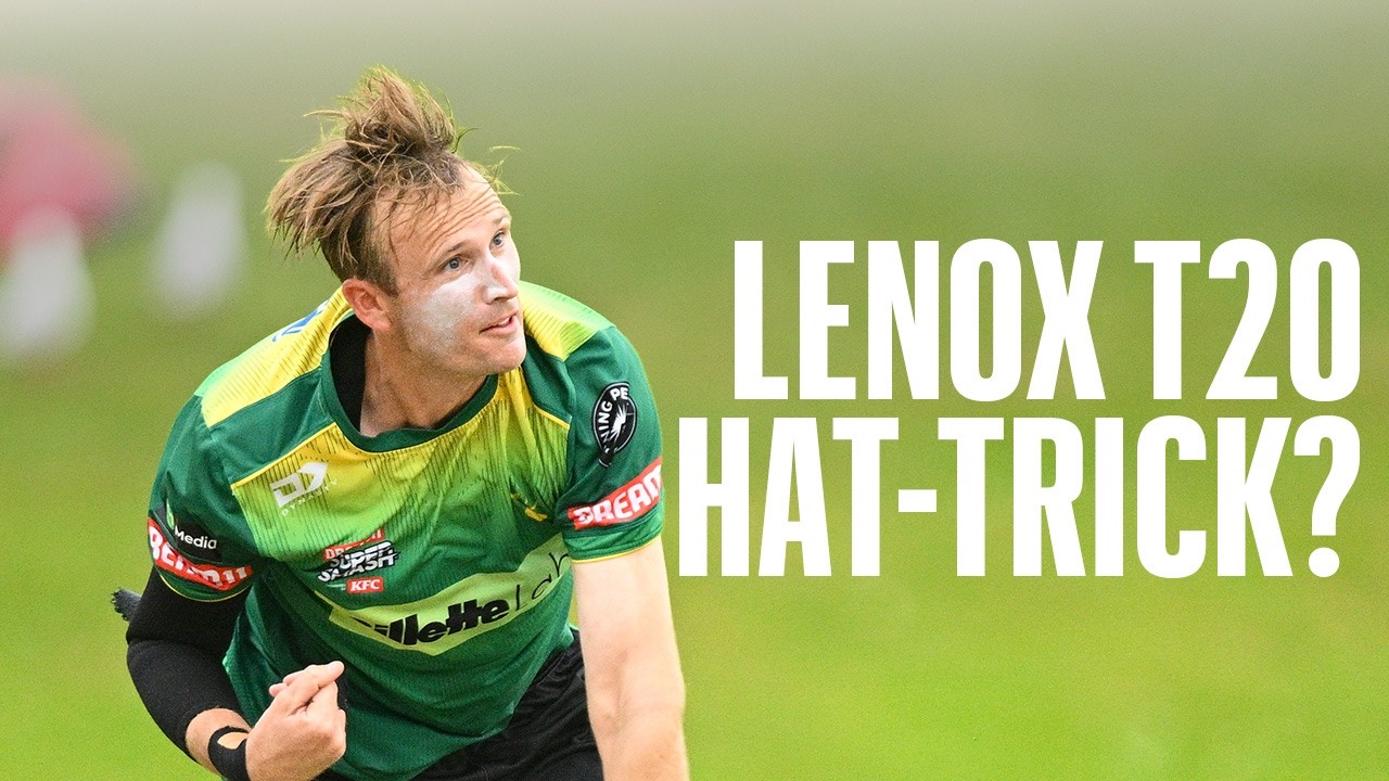Хет-трик Джейдена Леннокса в формате T20? Все закончилось благодаря спиннеру «Черных кепок».
