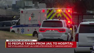 10 people taken to hospital after  'unknown substance' exposure at TN detention center