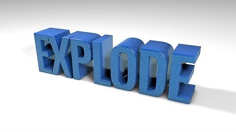 Cinema 4D - Break an object (The easy way)