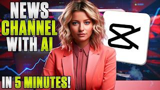 Free AI News Video Generator | Create An AI News Presenter in Just 5 Minutes With CapCut