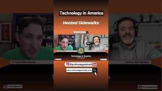 Heated Sidewalks #TechnologyInAmerica #ModernProblems #WhyThough #TechFails #FirstWorldProblems