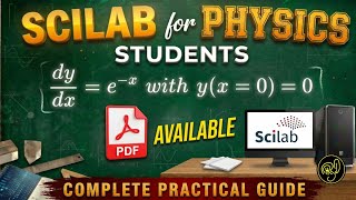 Linear differential equations using Scilab | differential equation Scilab programming | dy/dx=exp...