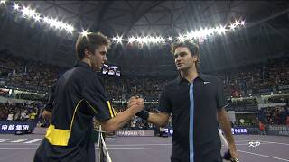 Gilles Simon vs Roger Federer - Tennis Masters Cup 2008 (Round Robin): Highlights