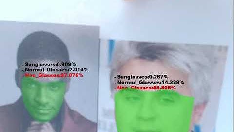 Face Segmentation & Glasses Classification