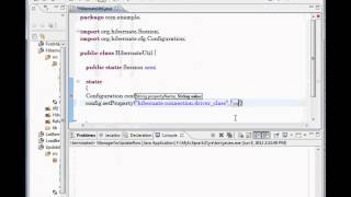 Hibernate Chapter12 - Programmatic Configuration