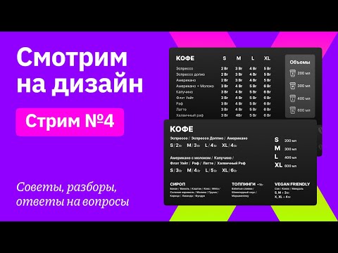 Смотрим на дизайн: кривое меню для кофейни | Советы, разборы, вопросы