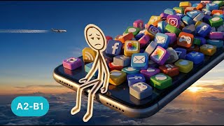 Is Technology Ruling Your Life? 📱 Real English Conversation Practice | A2-B1 Level