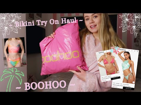 ~ BOOHOO Bikini Try On Haul! 🦋 ~ 🛍💕
