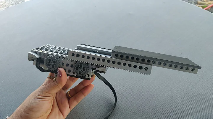 LEGO Technic telescopic forks in both directions