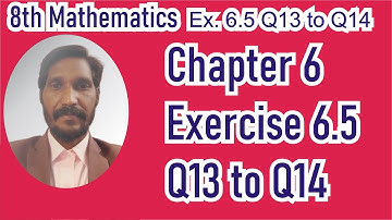 class 8th math chapter 6 ex 6.5 q13 to q14| Ex  6. 5Q13|Ex 6.5 q13 to q14|factorization simultaneous