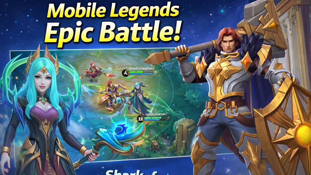 Эпическая битва в Mobile Legends: полный геймплей от Shark of Gaming Ocean — напряженная битва и ...