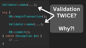 Laravel: Multi-Step Validation with DB Transactions