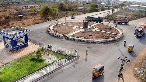 Integrated Waste Management-Grade Separated Intersection and Traffic Islands