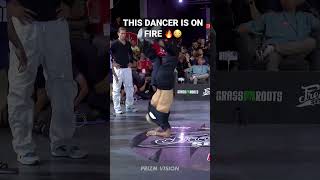 THIS DANCER IS ON FIRE 🔥😳 Bboy Alvin 🇻🇪 Freestyle Session #fyp #bboy #shorts