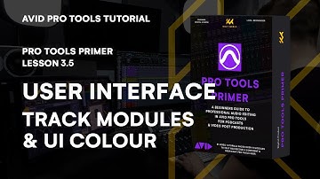 Pro Tools Primer: Lesson 3.5 - Exploring User Interface Track Modules & UI Color Customization