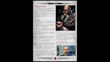 Character Creation - Heritage #rpg #ttrpg #ttrpgcommunity #nerd #nerdlife #rpgcommunity #character