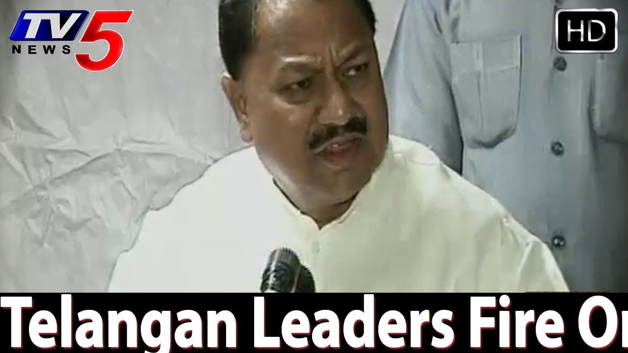 Telangana Leaders fire on CM Kiran - TV5