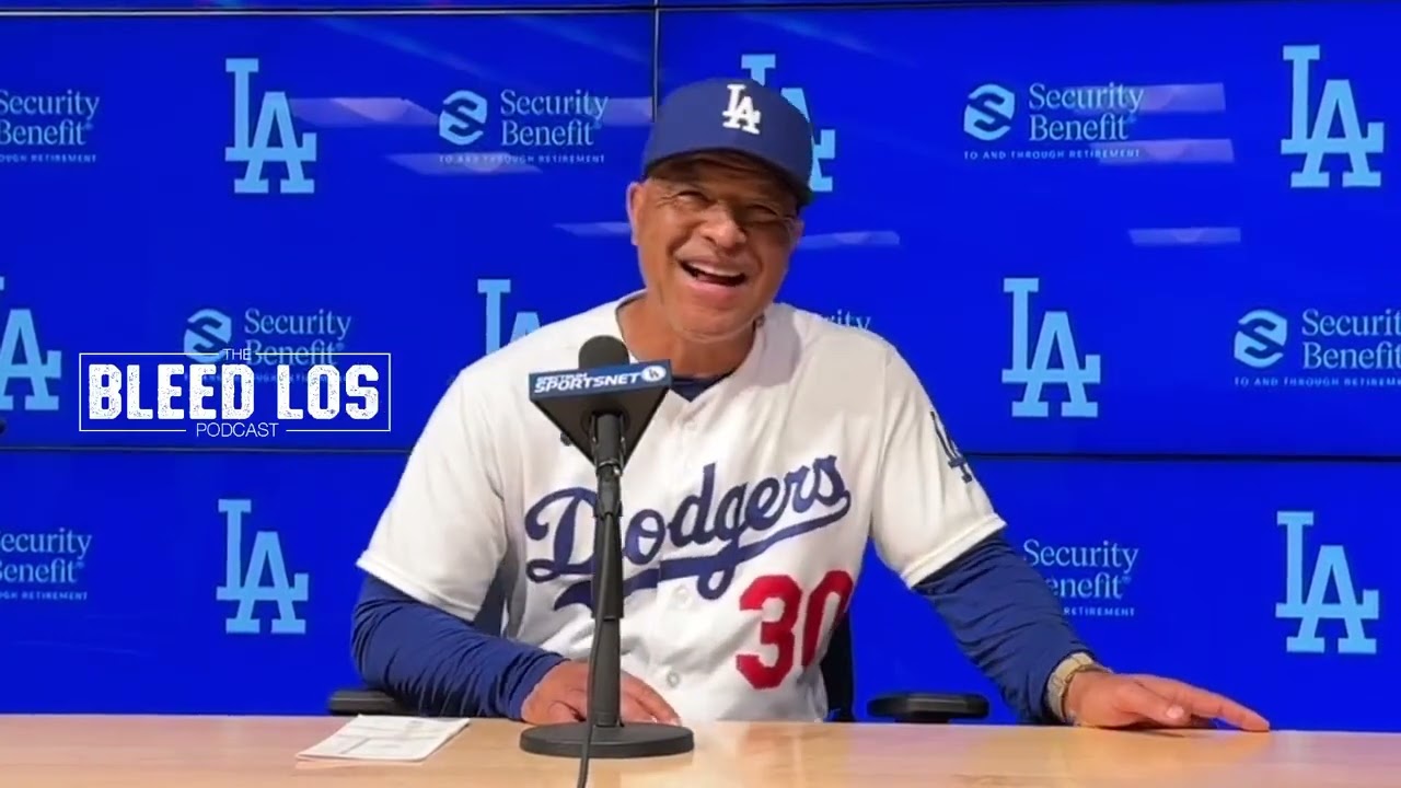 Manager Dave Roberts, Closer Evan Phillips, Pitcher Bobby Miller