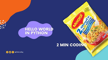 First Python Program Print Hello World Explained in Hindi l Python Tutorial For Beginners | #python