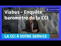 Viabus participe  lenqute baromtre de la cci seineetmarne 