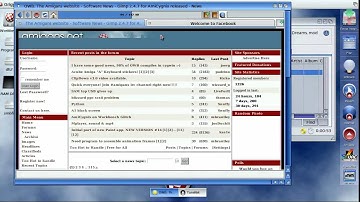 AmigaOneXE - OS4.1.2, OWB, Tunenet, DVPlayer, Freespace2