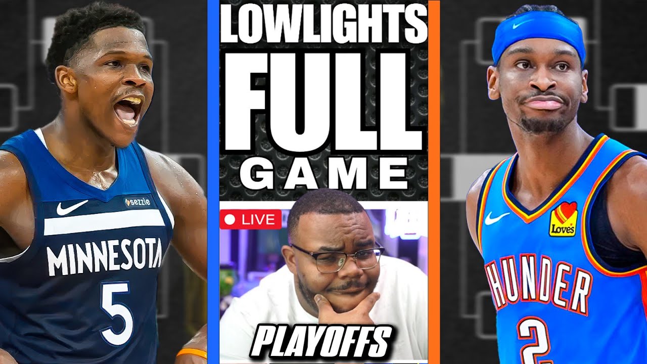 TWOLVES VS THUNDER NBA WESTERN CONFERENCE FINALS WATCH PARTY - YouTube