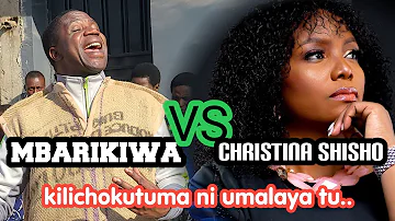 Christina shusho kilicho kutuma ni umalaya tu.... hakuna wito apo