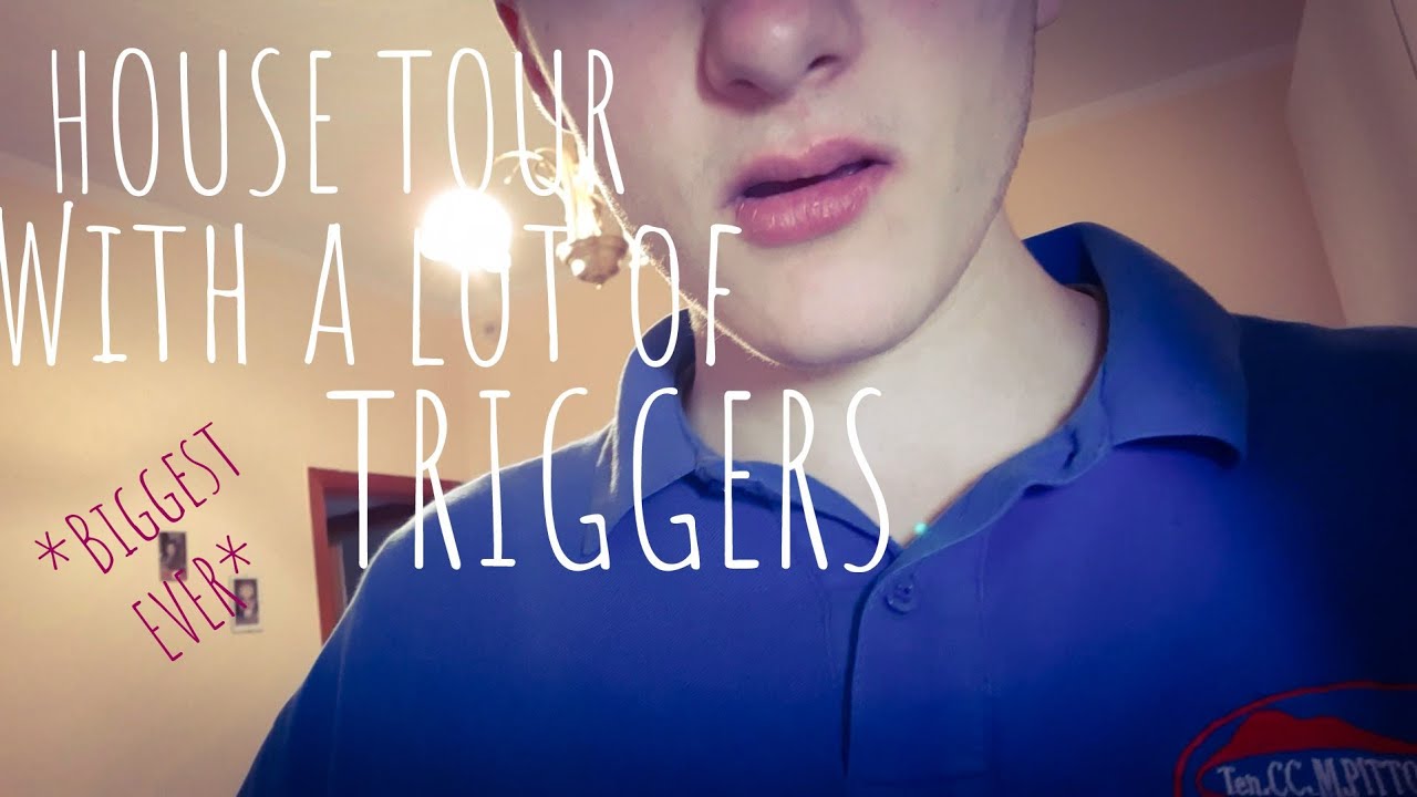 ☆ASMR☆ The BIGGEST House triggers TOUR ever