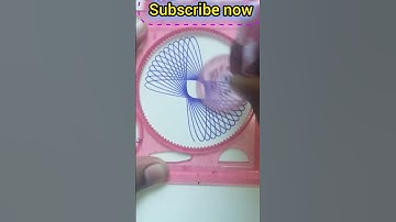 Spirograph drawing video spirograph 💖💓 #ytshorts #art #spirograph #viral #diy #shorts #craft #crazy
