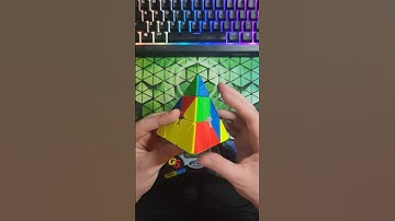 Pyraminx Solve of the Day 4/28 - 2.00 #rubikscube #pyraminx #cubing #puzzle #shorts