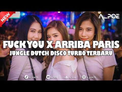 DJ PAKYUU X ARRIBA PARIS - JUNGLE DUTCH DISCO TURBO TERBARU