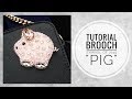 #МК - Брошь Свинка | Символ 2019 года | #Tutorial - Brooch Pig | Symbol 2019