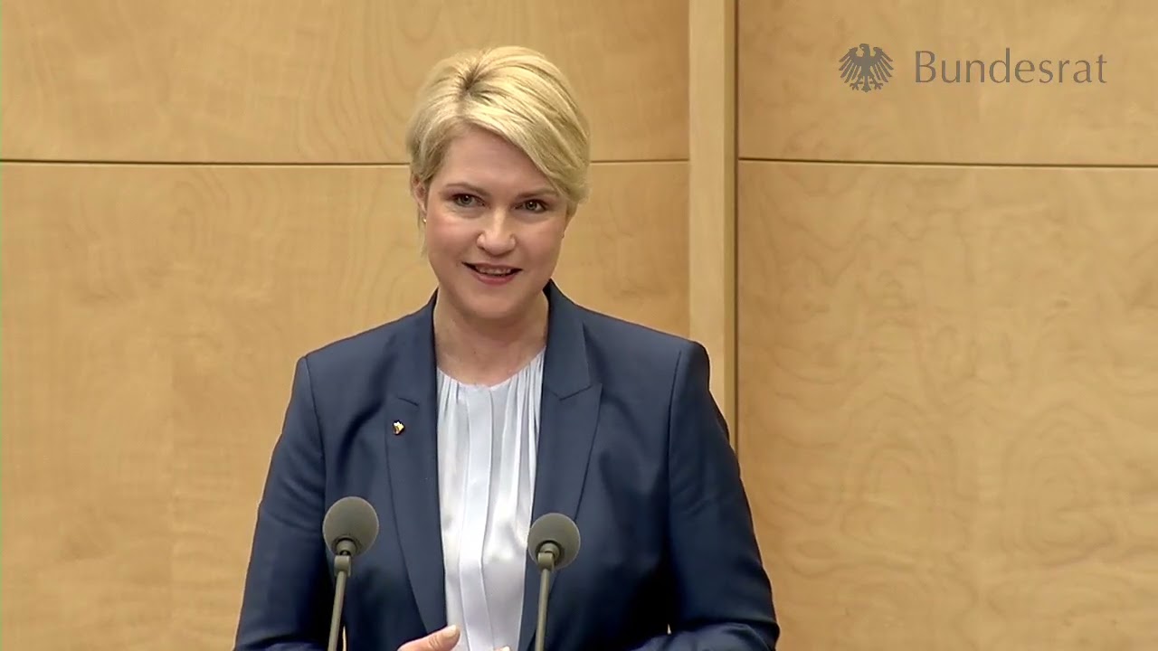Antrittsrede von Bundesratspräsidentin Manuela Schwesig
