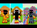 Evolucionando una casa de Terra a una de Diamante en Minecraft
