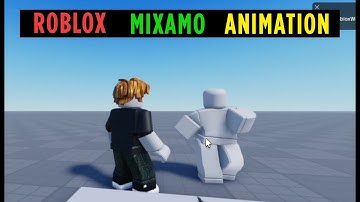 How to import custom NPC with animation from mixamo to roblox studio