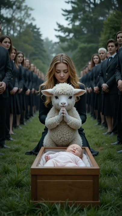 Jesus And Lamb's Saved the Baby at a US Funeral! ⚰️👼🇺🇸 #Jesus #Lamb #Miracle #BabySaved #USFuneral