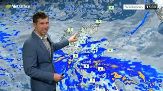 02/04/24 – Rain for some – Scotland Weather Forecast UK – Met Office Weather