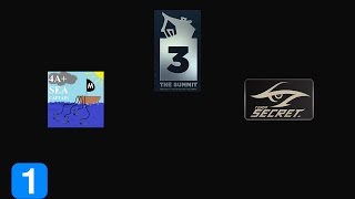 Highlights 4 Anchors  Sea Captain vs Team Secret - The Summit 3