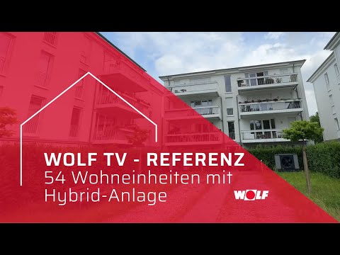 WOLF TV - Heat Pump Hybrid Reference: 54 Residential Units in Dortmund