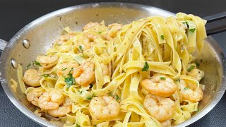 I've never eaten such quick and delicious shrimp noodles! The easiest summer recipe!
