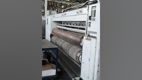 Available Martin 924 casemaker four flexo units and rotary die-cutter