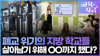 폐교 직전, 살아남아야 한다! 지방 학교들의 극한 생존기｜ #교육은지금 #헬로에듀