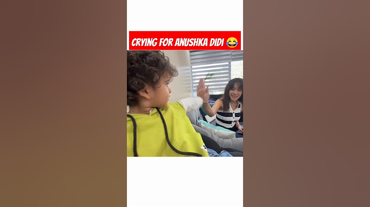 Asher Crying for Anushka