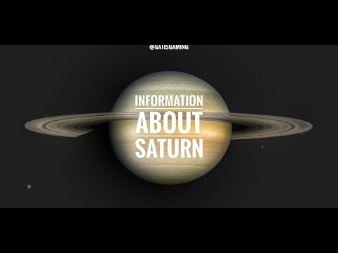 ულამაზეს სატურნზე ინფორმაცია | Information about the beauty Saturn