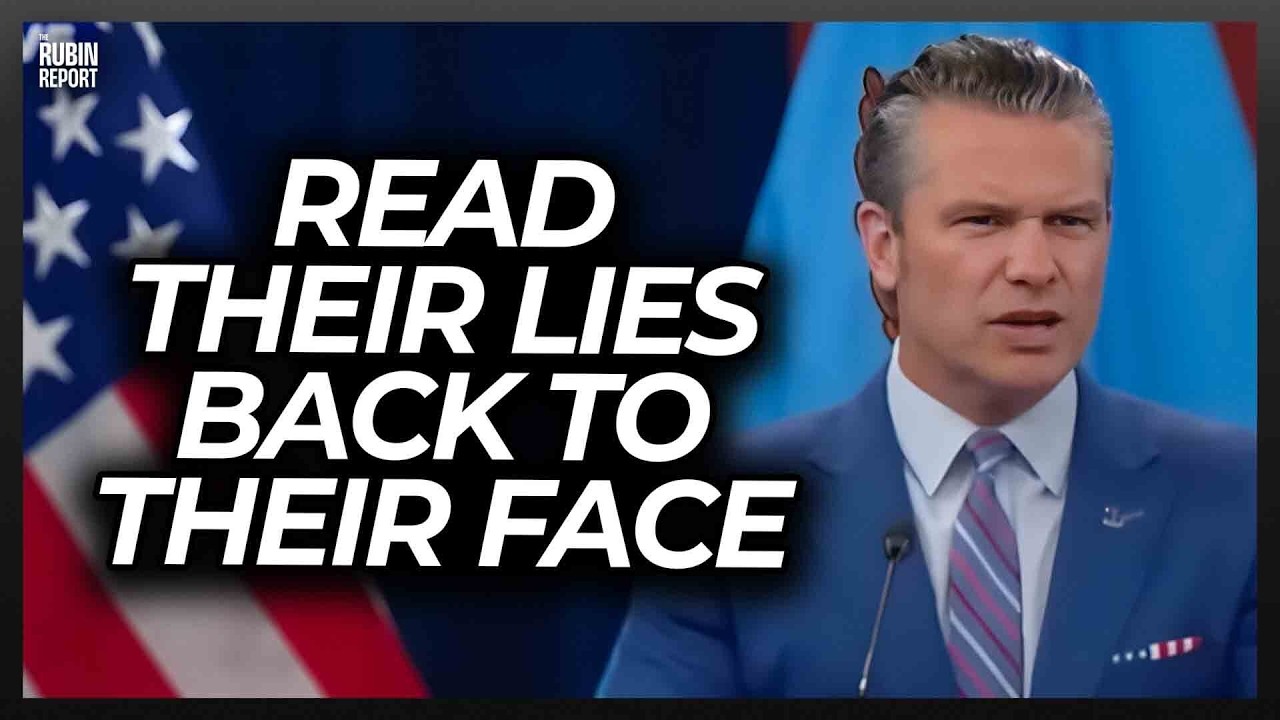 Press Goes Quiet as Pete Hegseth Puts Them In Their Place