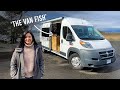 VAN TOUR | This AMAZING Diesel Promaster Conversion Has Everything You Need + A PET FISH