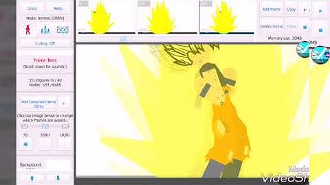 Super saiyan tutorial sticknodes