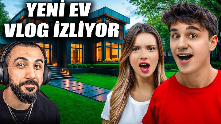 BARIŞ G - YENİ EVİMİZ VLOG İZLİYOR (Ahmet Can Dündar , Sıla Dündar)