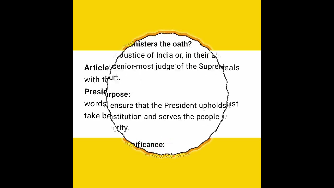 Article 60 Oath Or Affirmation